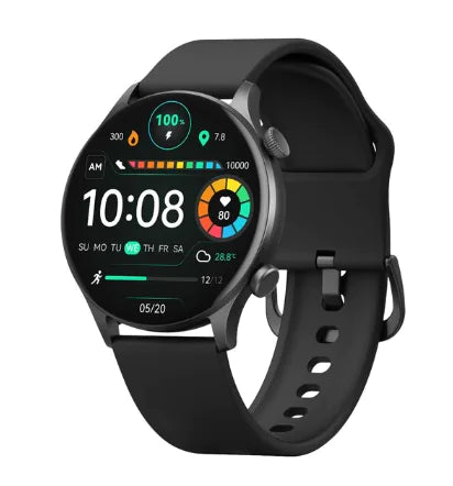 Solar Plus Smart Watch Black